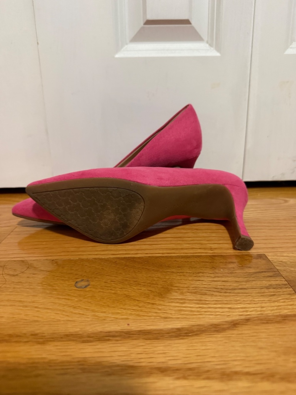 Pink Medium Height Heels - Picture 3 of 3